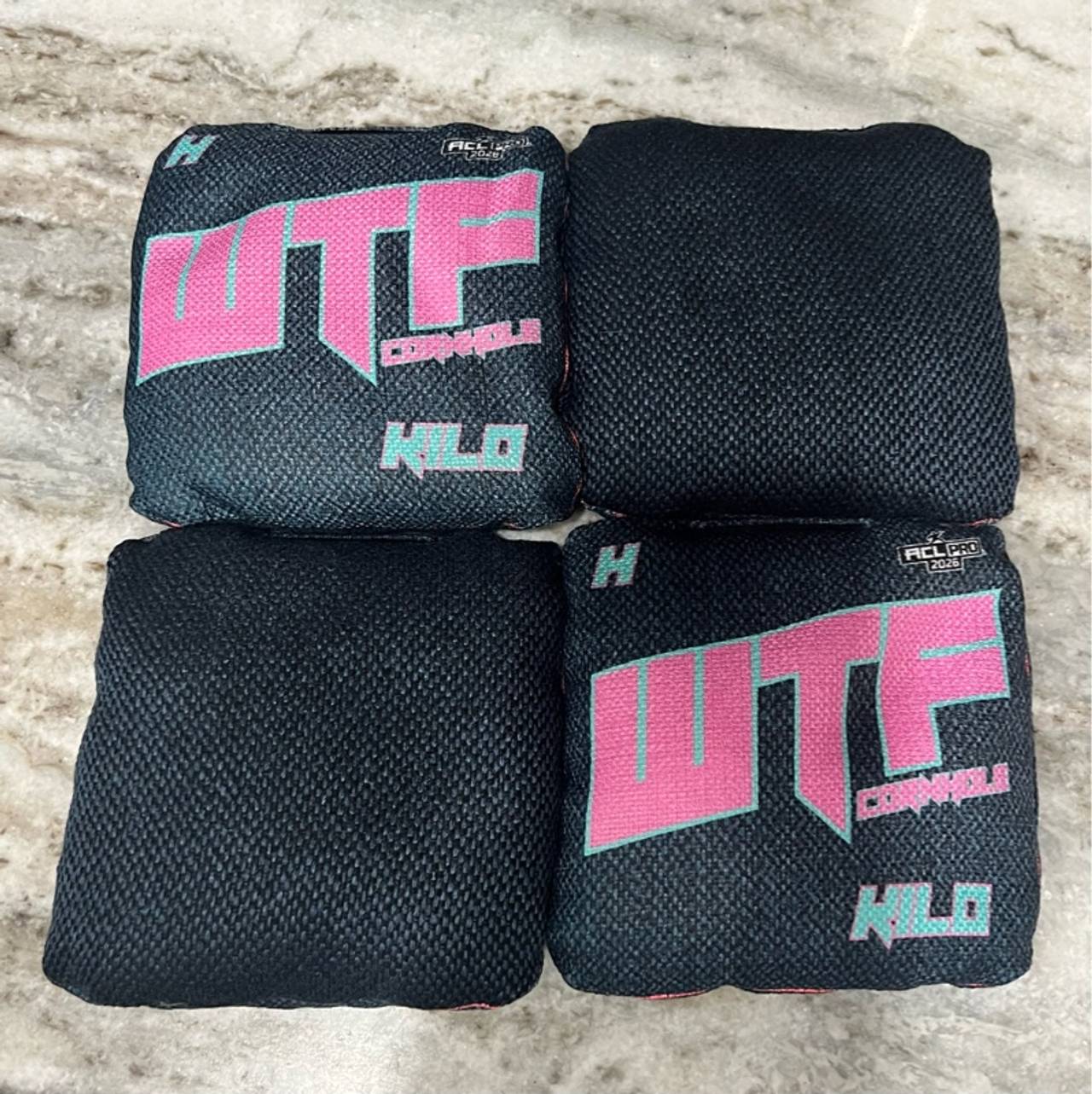 WTF Kilo Cornhole Bags Set