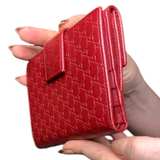Gucci Microguccissima Red Continental Wallet - Image 8