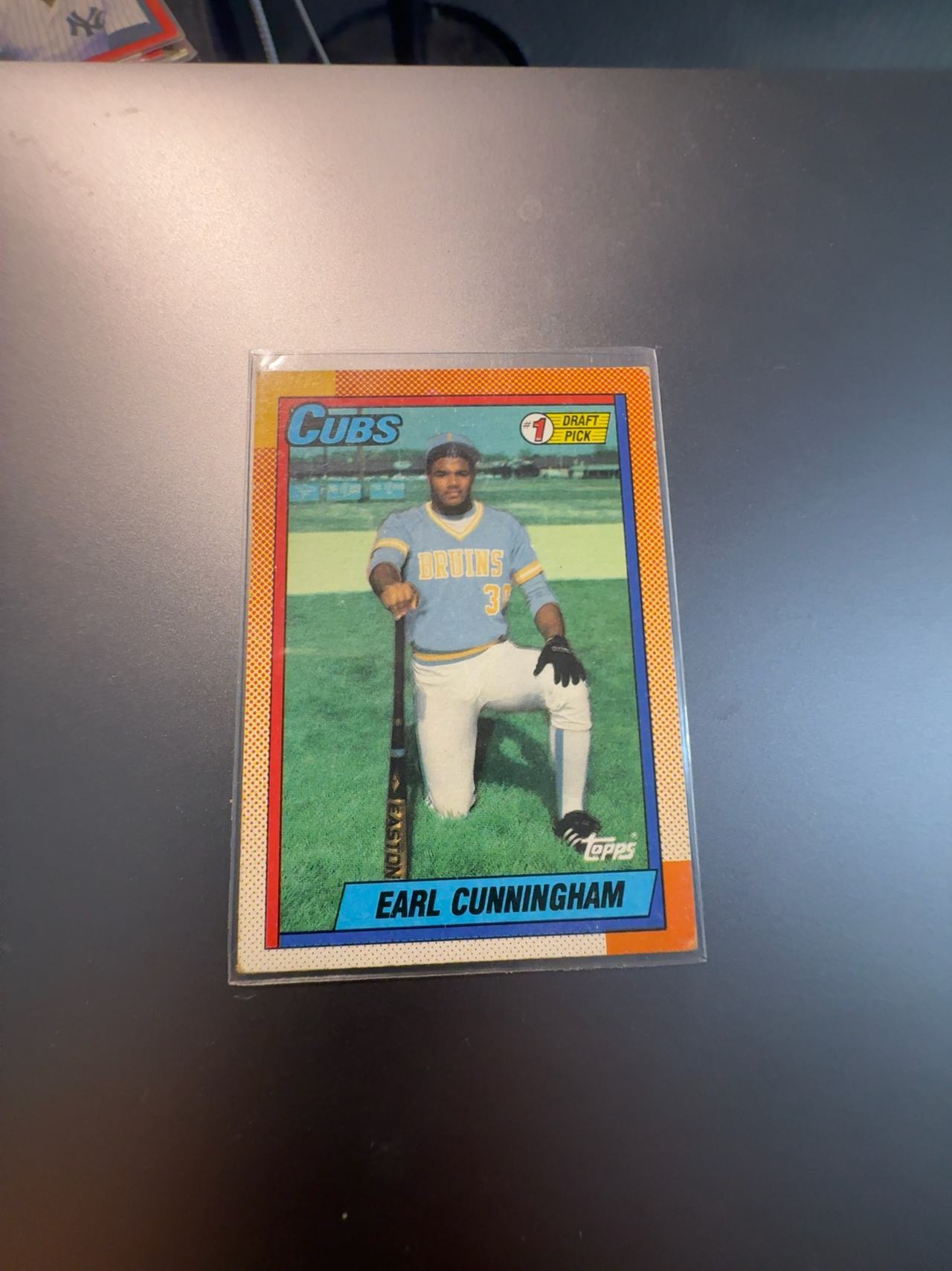 Topps 1990 Earl Cunningham #134 Chicago Cubs Rookie Card
