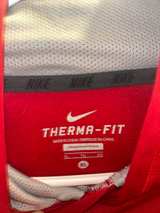 Nike Therma-Fit Hoodie Red/Grey Kids - Image 2