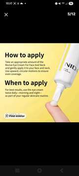 NIDA Revive Eye Cream for Face and Neck - Image 3