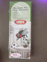 LFSYS Window Fly Trap Stickers 50pcs - Image 1