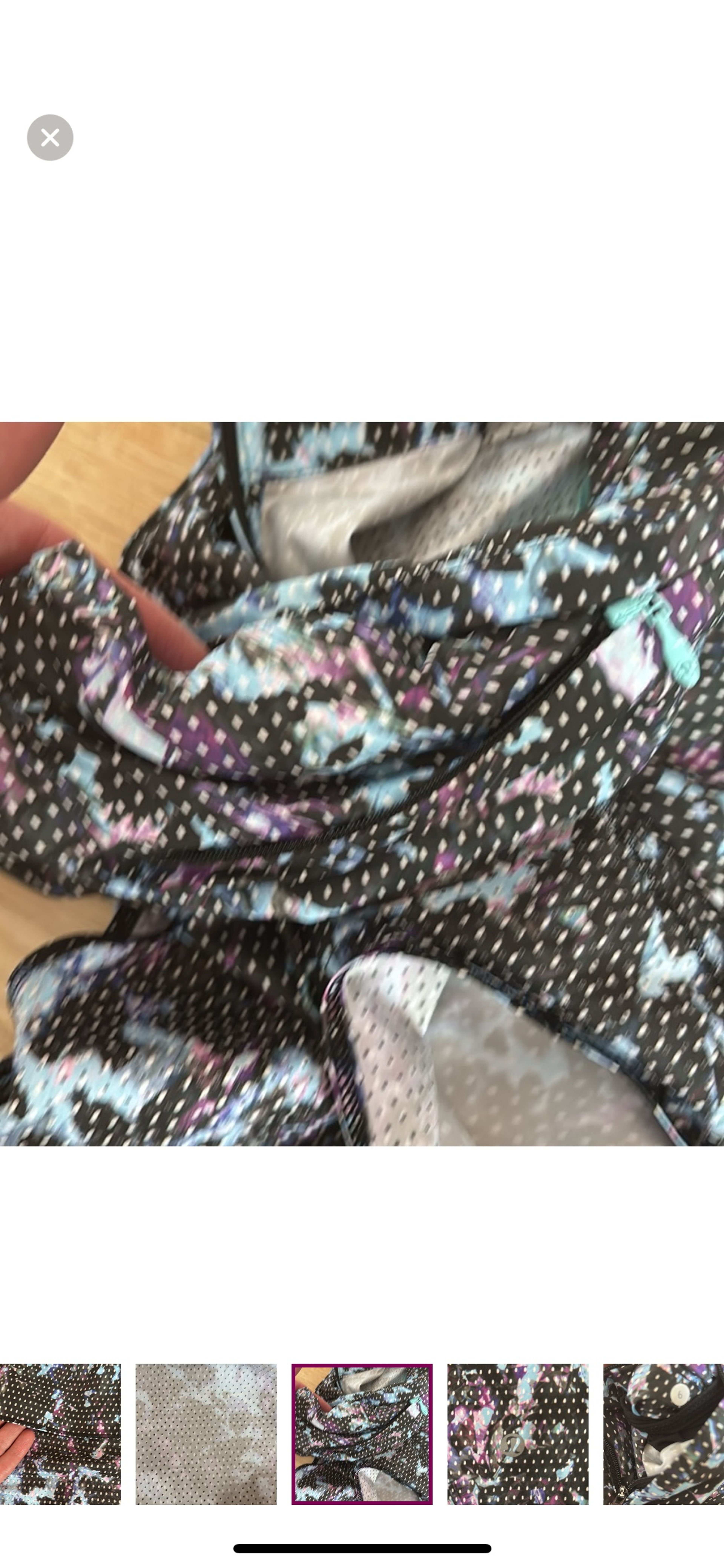 lululemon athletica Multicolor Patterned Vest - Image 8