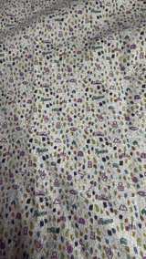 Garnet Hill Micro Print Long Sleeve Button Down Shirt - Image 2