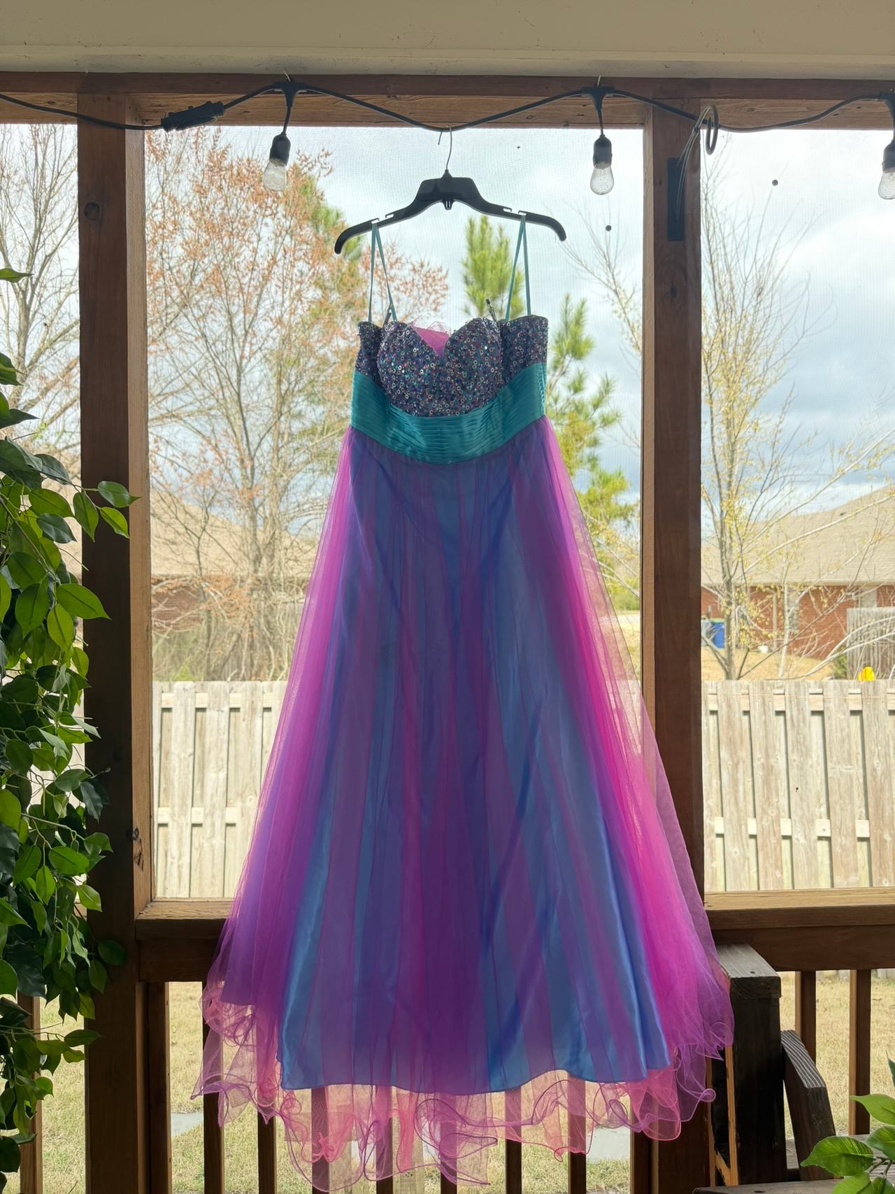 Cecily Brown Sequin Sweetheart Tulle Ball Gown