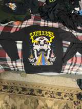 Vans Skull Saucer Long Sleeve T-Shirt Black - Image 2