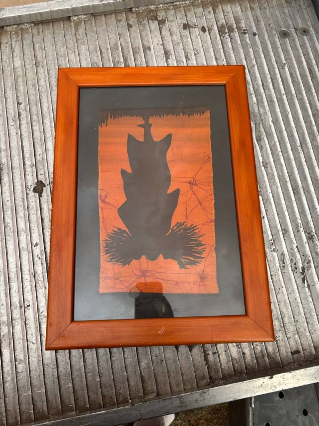 Framed Silhouette Art Print