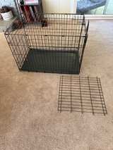 Foldable Metal Dog Crate with Divider - Image 3