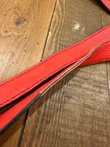 Red Leather Hobo Bag JESSICA SIMPSON  - Image 5