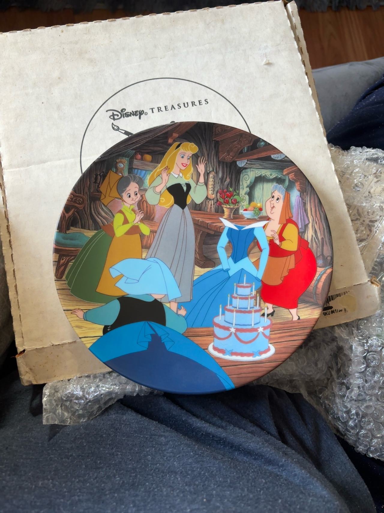 Disney Sleeping Beauty Collector Plate Happy Birthday Briar Rose