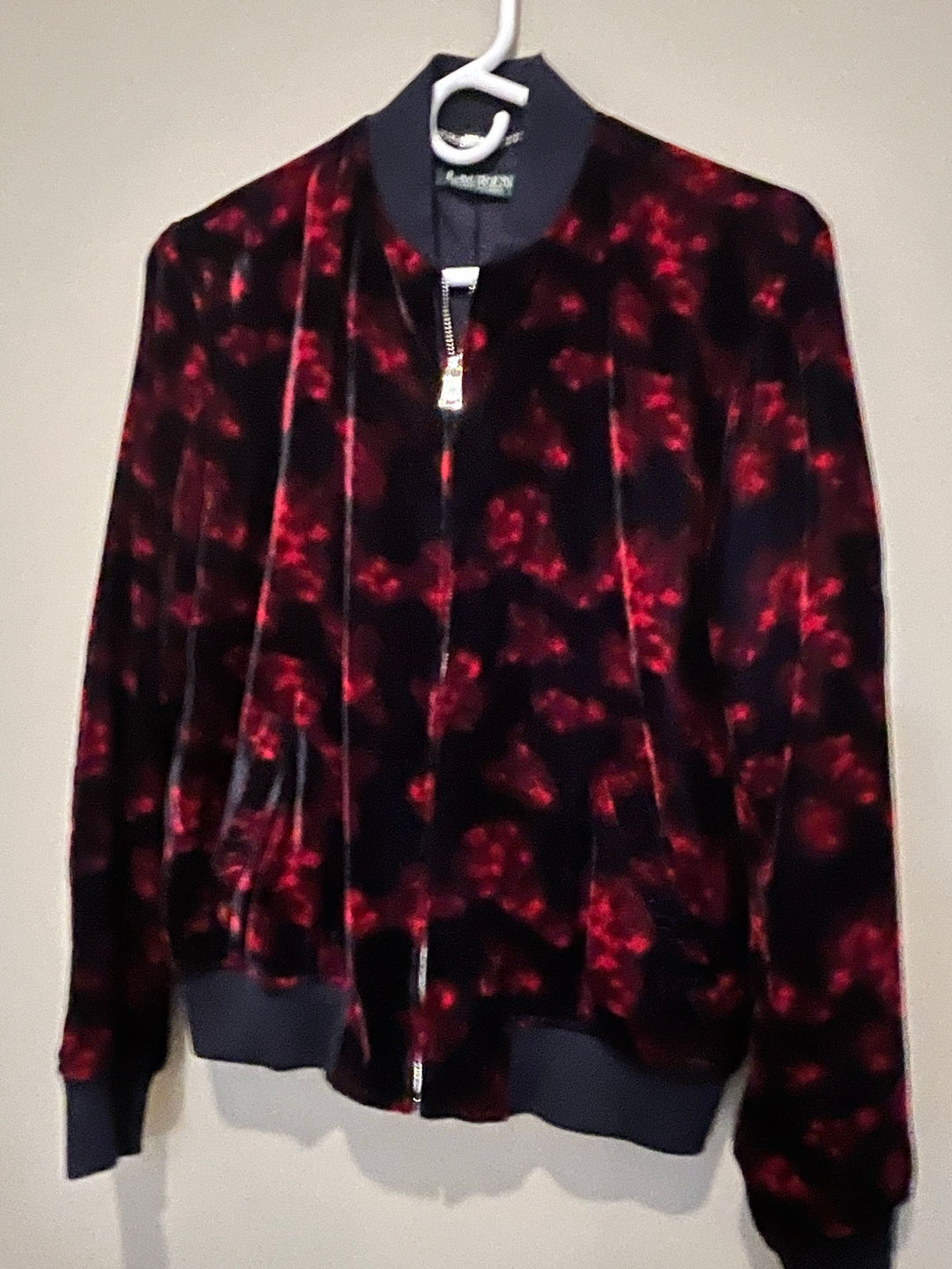 velvet bomber jacket