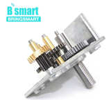 BRINGSMART 12V 6rpm DC Worm Gear Motor 25 kg.cm High Torque Low Speed Mini Turbi - Image 6