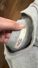 UGG Women's Grey Classic Joggers Size Medium - Image 3