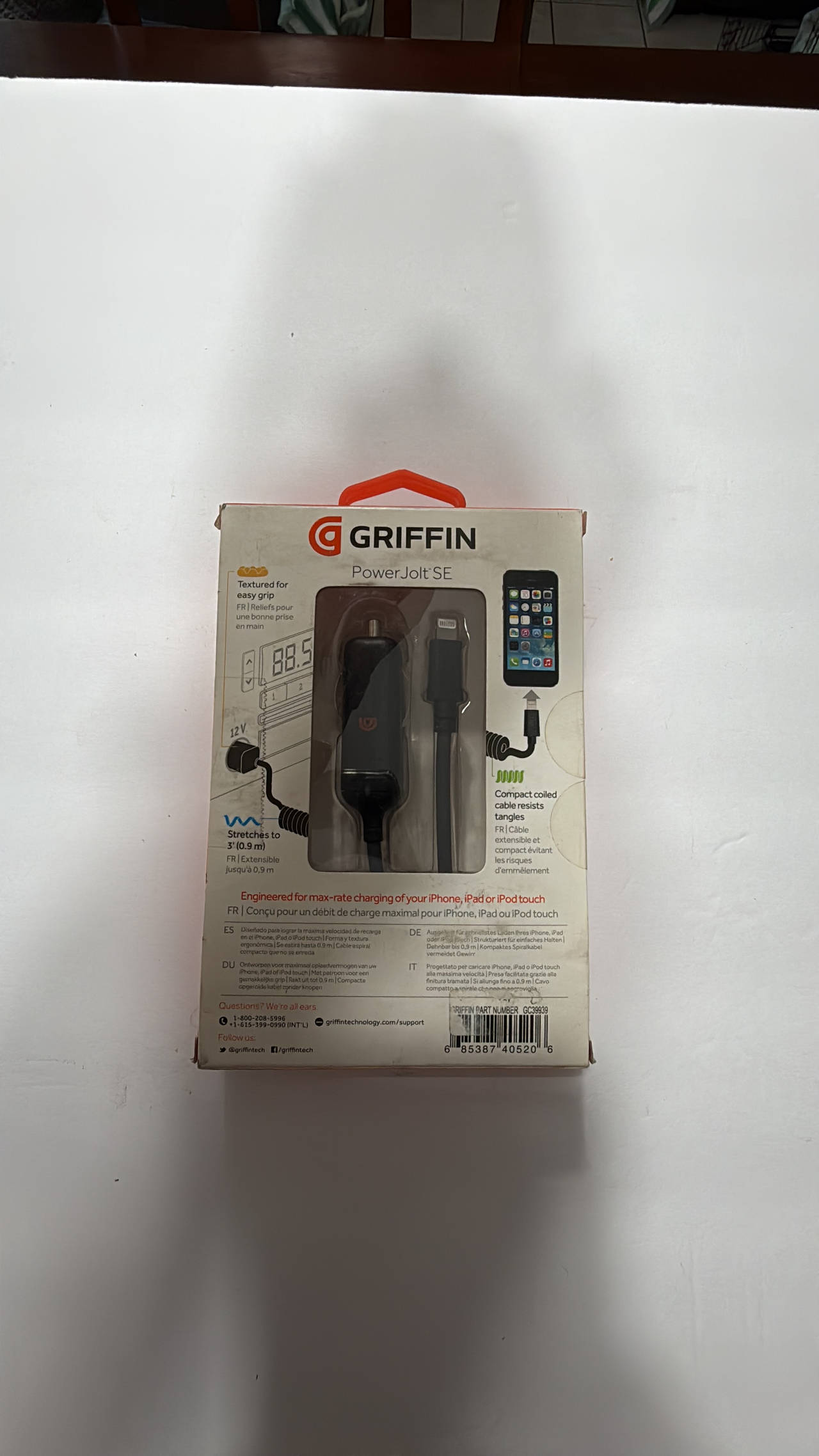 Griffin PowerJolt SE Car Charger for iPhone and iPod