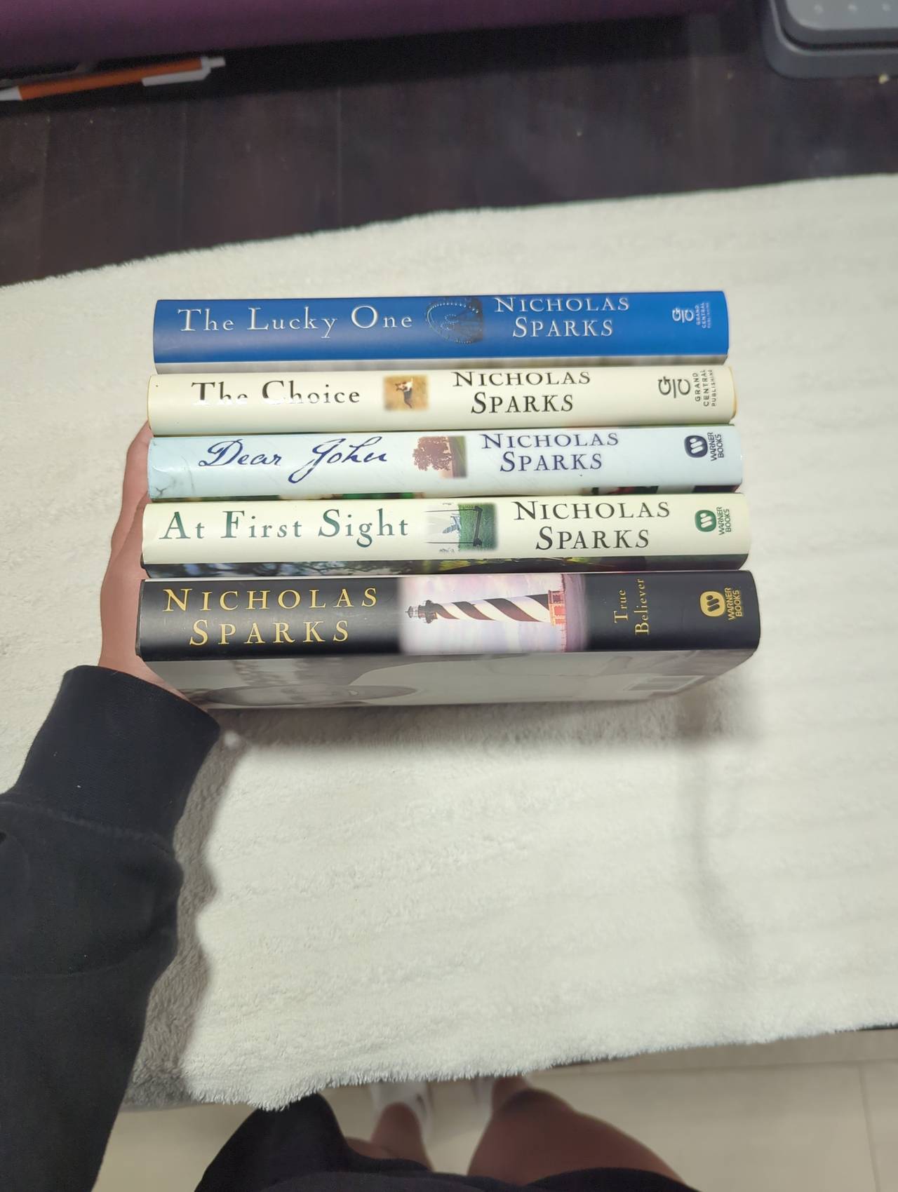 Nicholas Sparks Hardcover Book Collection (5 Books)