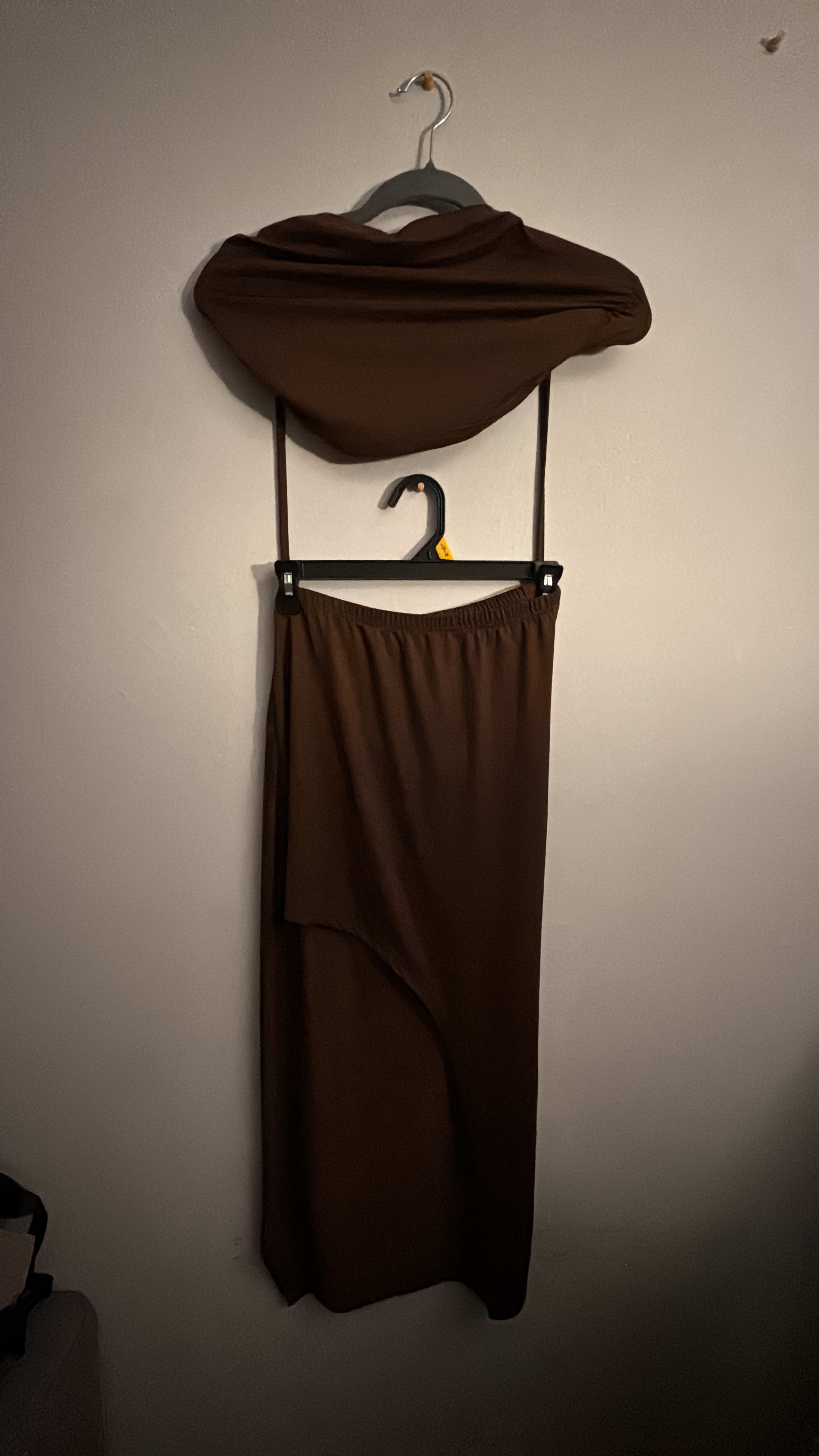 SHEIN - Brown Two Piece Skirt Set