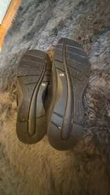 Earth Black Leather Laser Cut Mary Jane Flats - Image 5