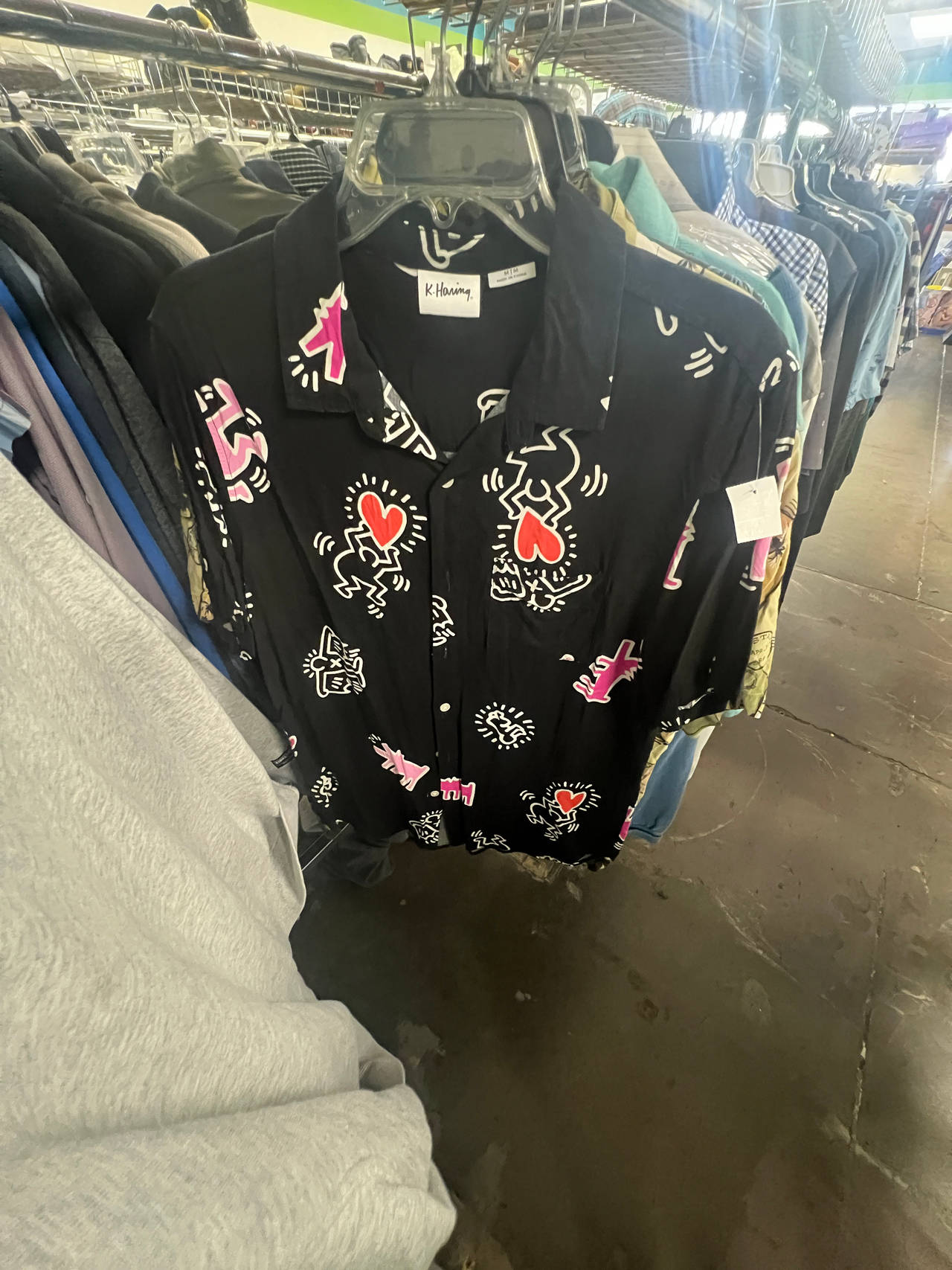 Keith Haring Button-Up Shirt