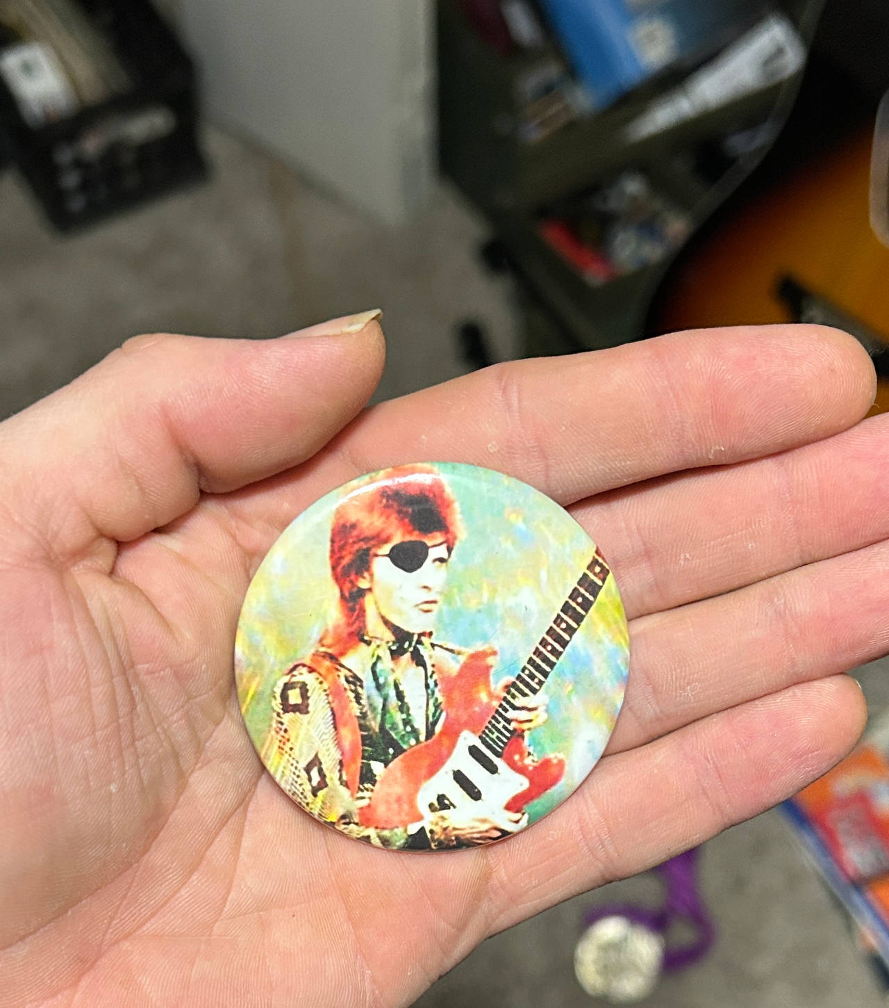 David Bowie Halloween Jack Pinback Button