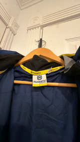 Husqvarna Team Hardshell Jacket Blue Size Large Coat  - Image 4