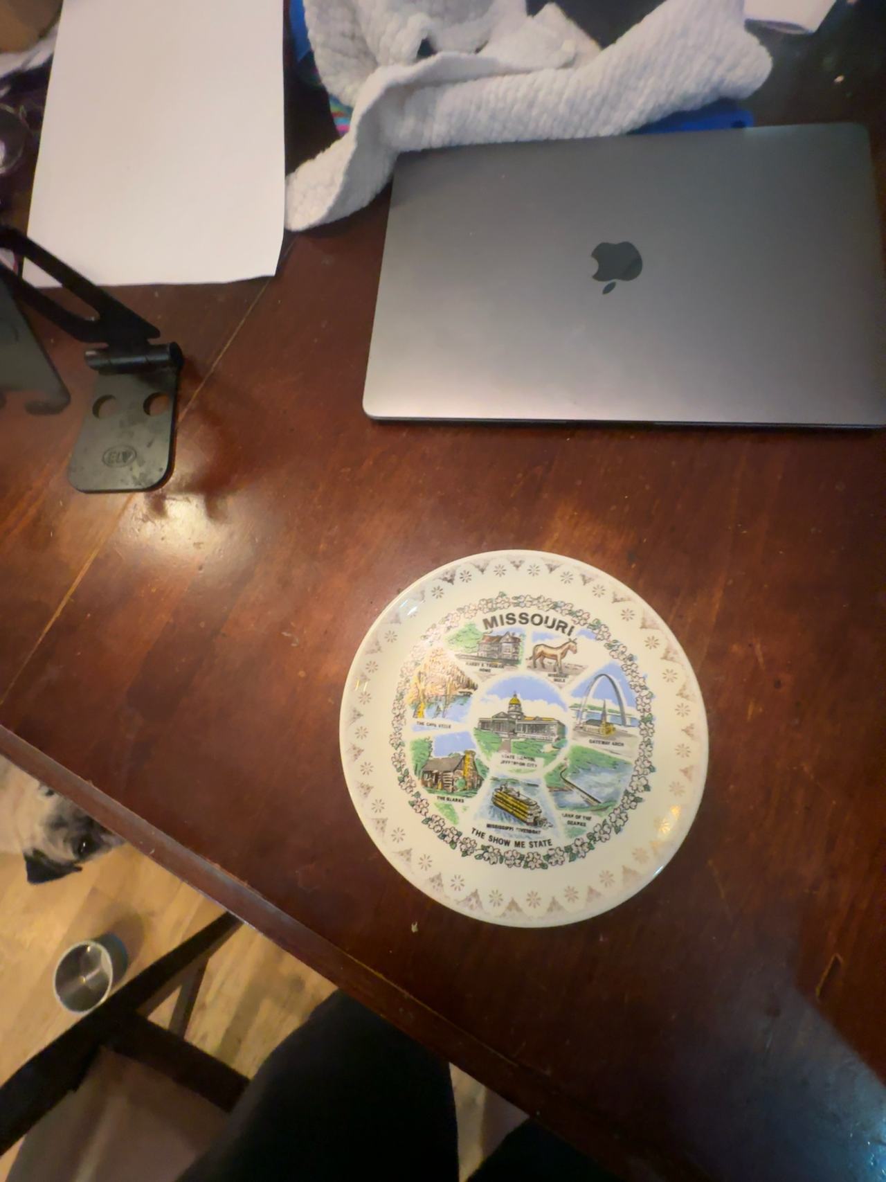 Missouri State Souvenir Collector Plate