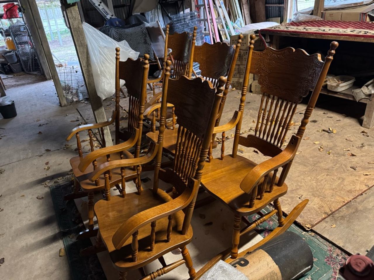 Antique Victorian Rocking Chair