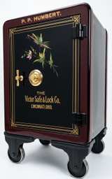 Victor Safe & Lock Co. Antique Floor Safe - Image 2