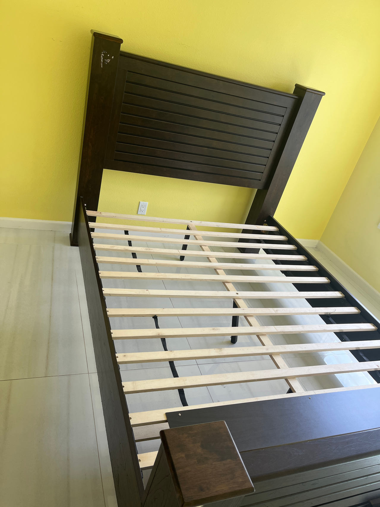 Wooden Slat Bed Frame