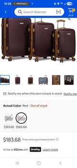 2 piece luggage set - Image 1