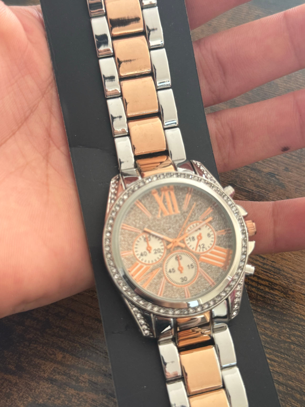 NY&C Ritz Chronograph Two-Tone Watch