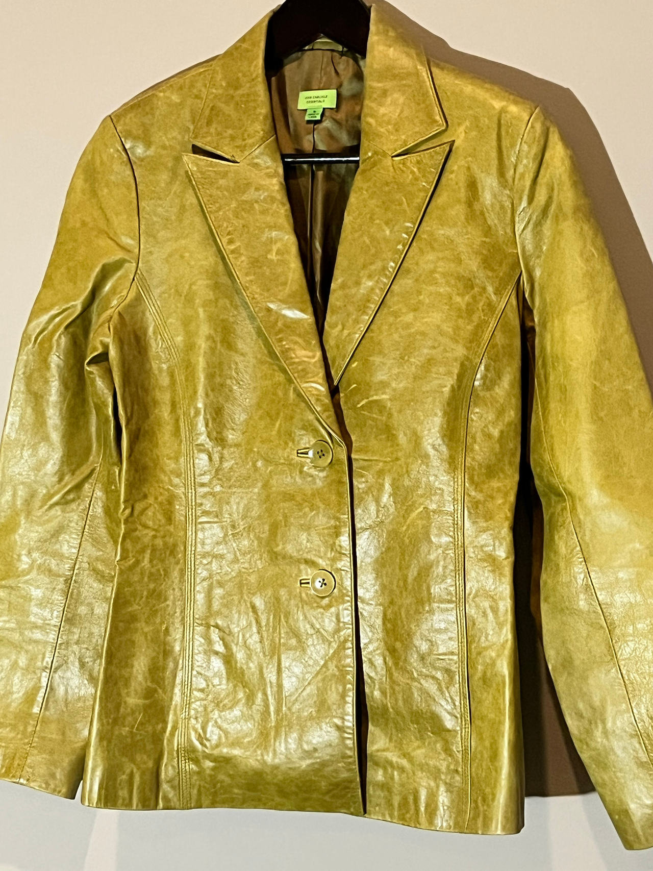 leather blazer jacket