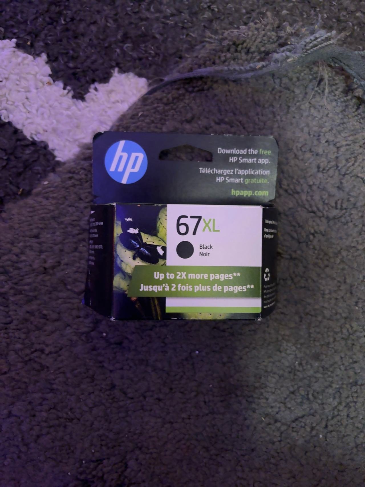 HP 67XL High-Yield Black Ink Cartridge