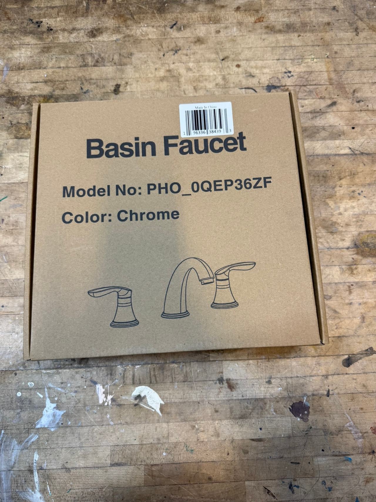 Phiestina Chrome Basin Faucet PHO_0QEP36ZF