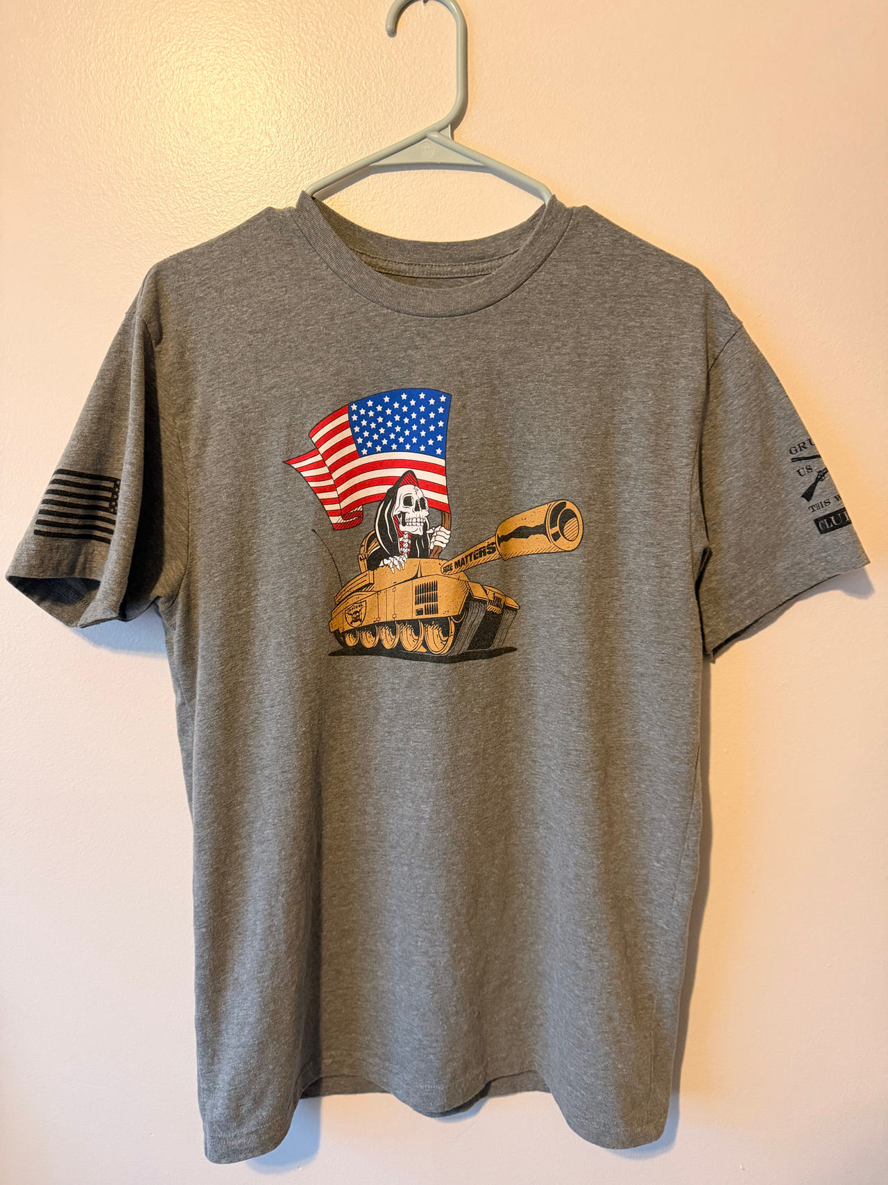 Grunt Style Size Matters Tank T-Shirt, Large