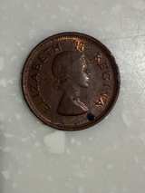 1953 South Africa 1/4 Penny Farthing E25 - Image 3