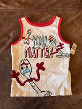 Disney Toy Story 4 Forky 'You Matter' Ringer Tank Top - Image 1