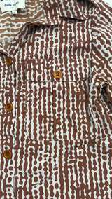 Dada Sport Patterned Button Down Shirt - Image 3