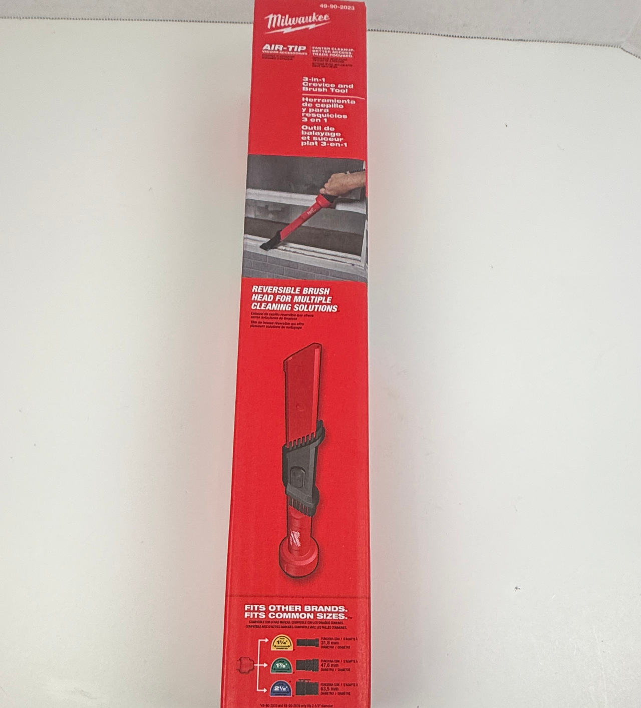 Milwaukee AIR-TIP 3-in-1 Crevice & Brush Tool (NEW SEALED)