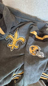 New Orleans Saints Reversible Hoodie Jacket - Image 5