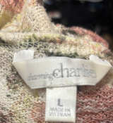 Charming Charlie Floral Knit Top - Image 1