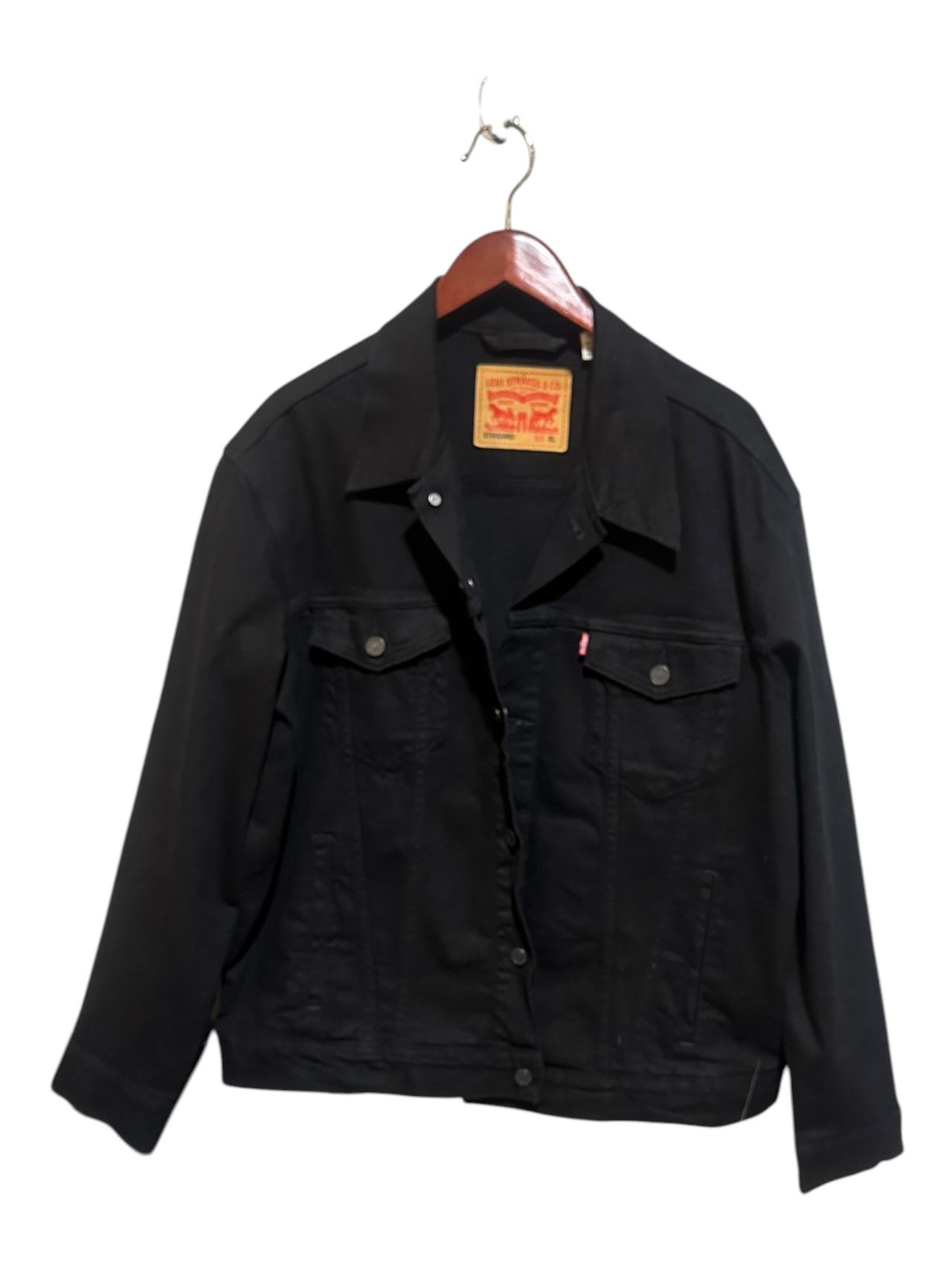 Levi's Men's Trucker Standard Fit Jacket Black Size XL