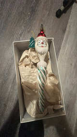 Christopher Radko St. Nickcicle Glass Christmas Ornament 10" - Image 2