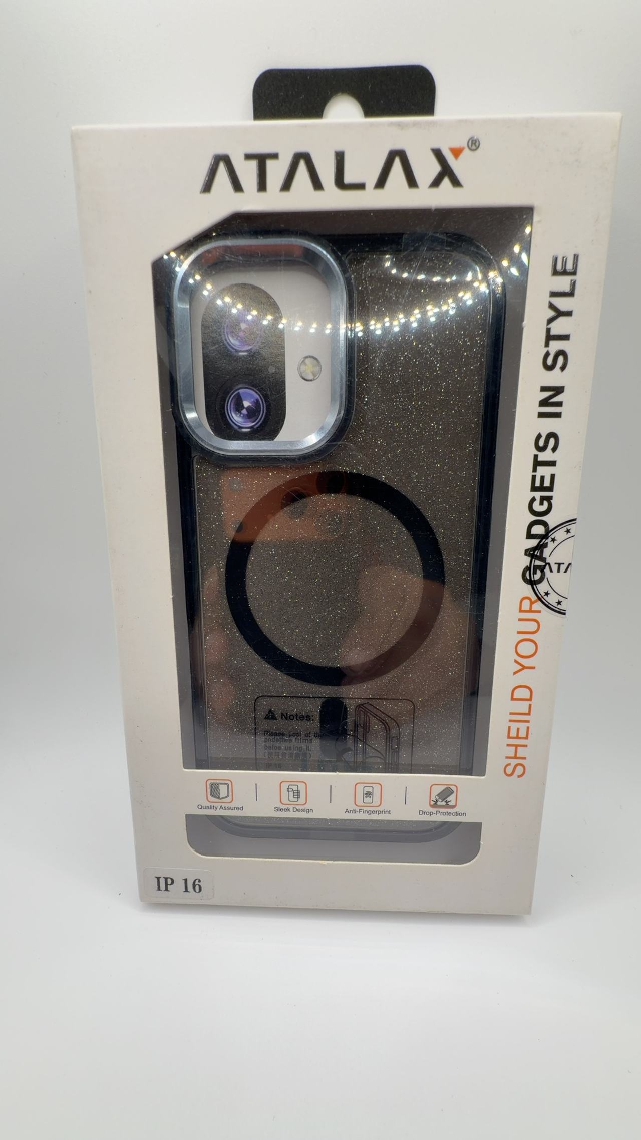 Clear Glitter MagSafe Case for iPhone 16