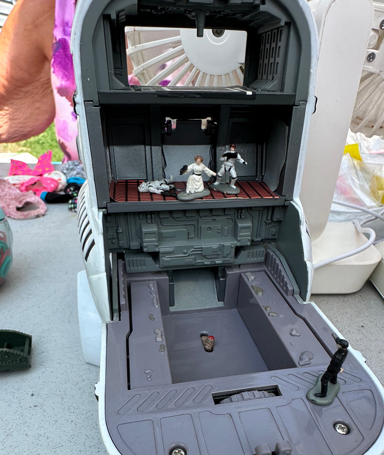 Galoob Star Wars Micro Machines Stormtrooper Transforming Playset