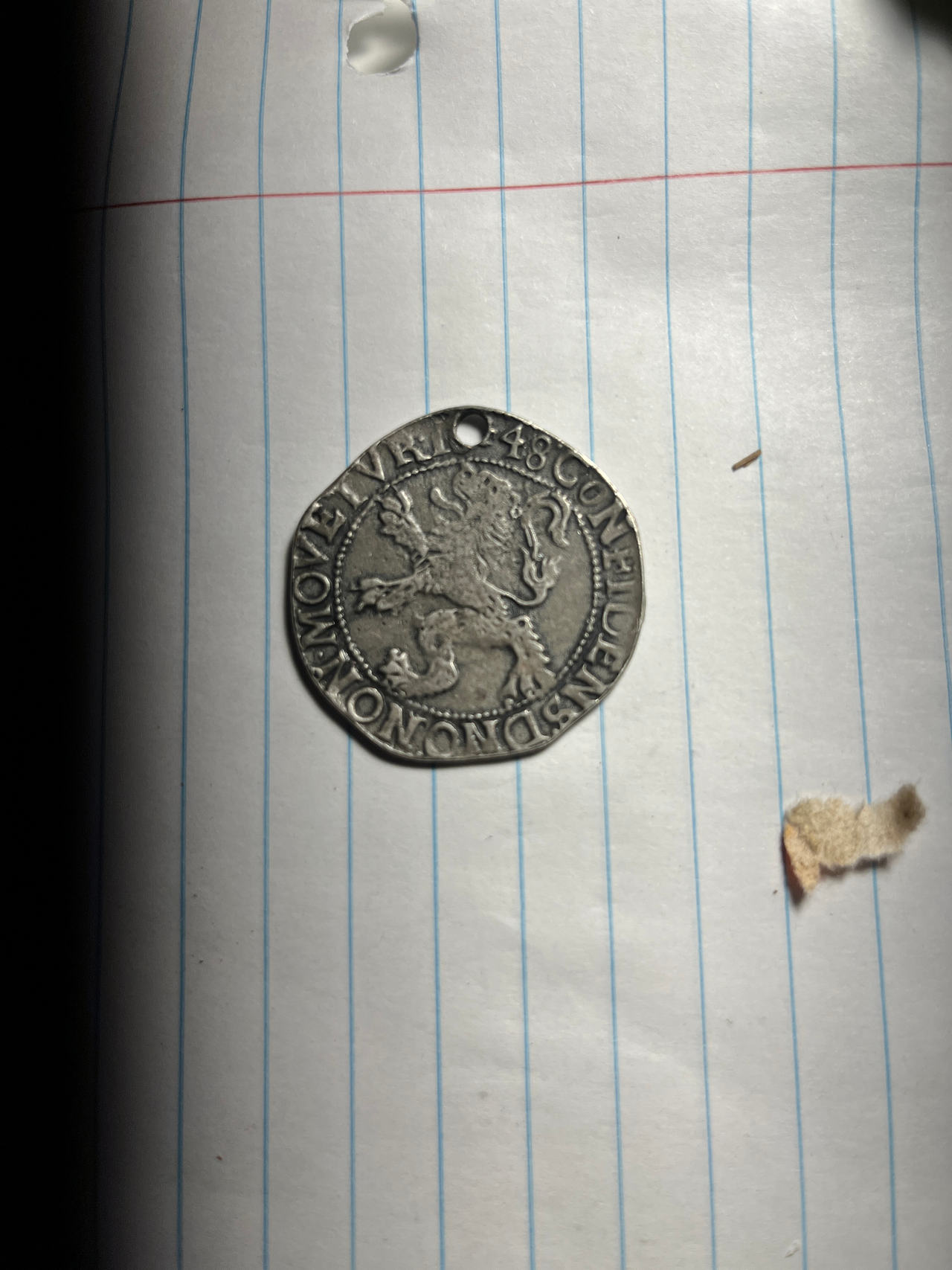 1648 Dutch Silver Lion Daalder
