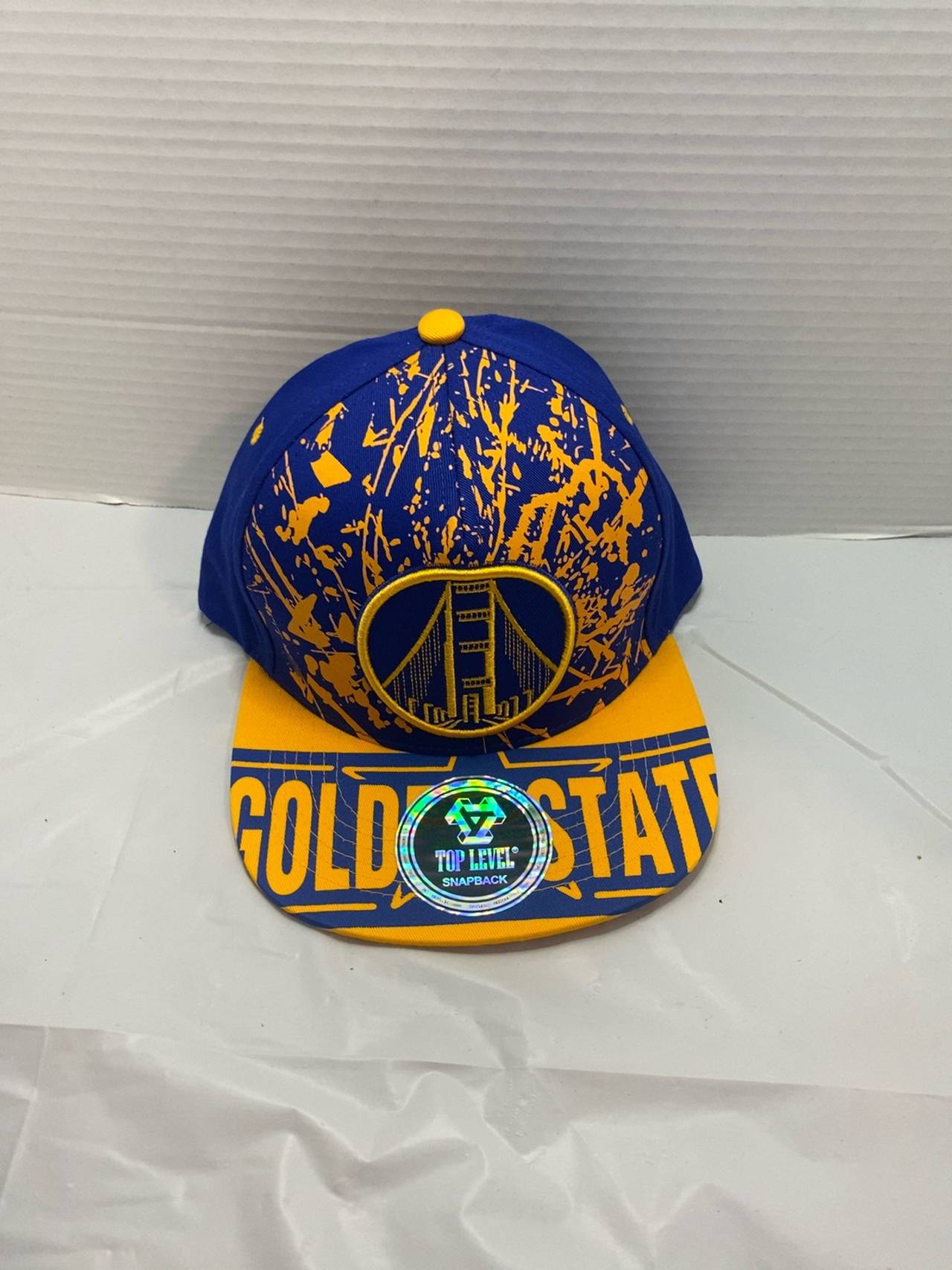 New Era Golden State Warriors Snapback Hat Blue/Gold
