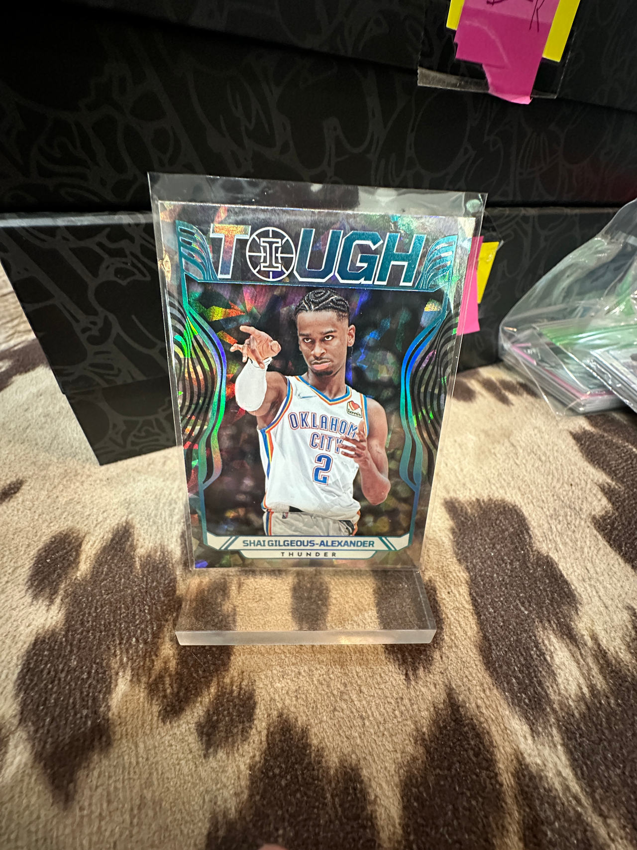 Panini Donruss Optic 'Tough' Shai Gilgeous-Alexander Basketball Card