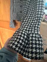 Charles Gray London Houndstooth Peplum Blazer 100%Wool - Image 7