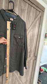 Levi's Men's The Worker Striped Button-Up Shirt 3XL NEW - Image 7