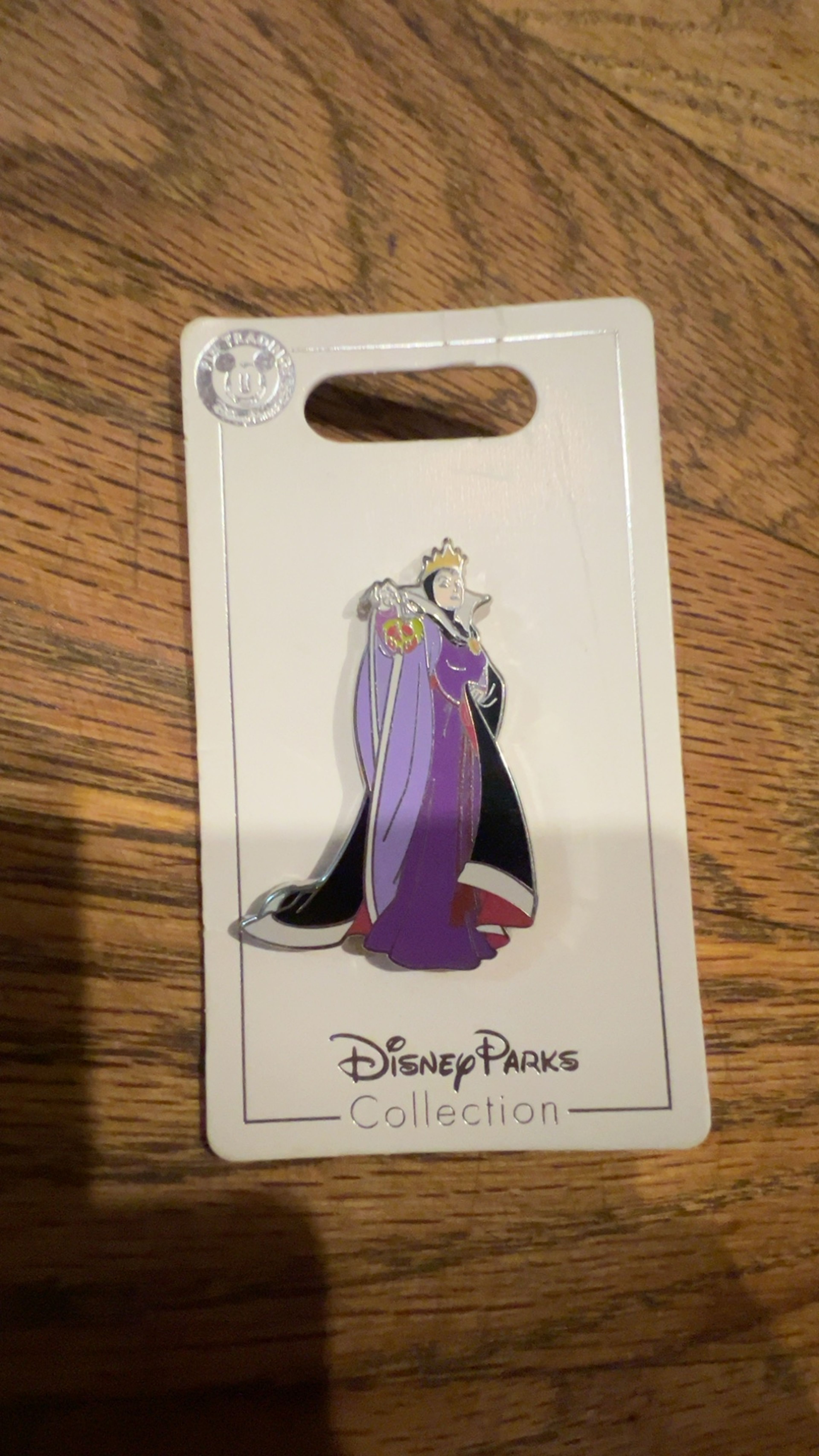 Disney Evil Queen Pin Holding Poison Apple